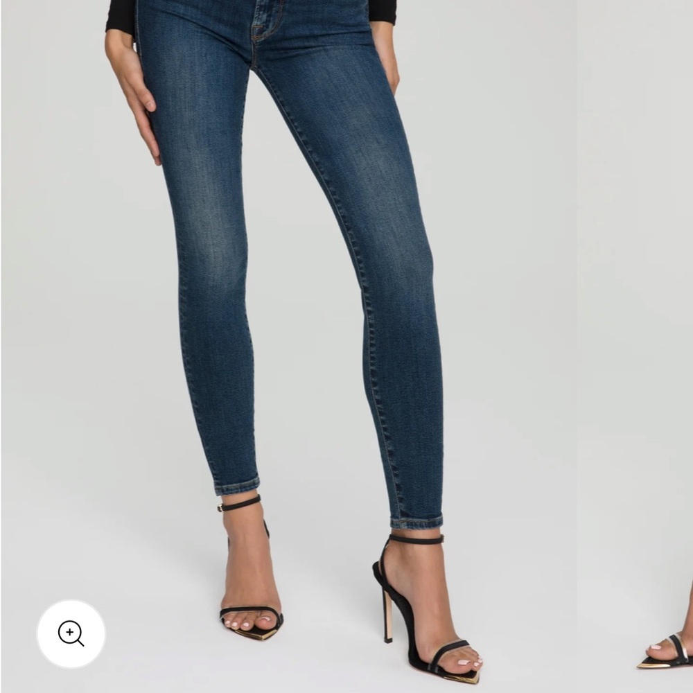 Good American Good Legs High-Rise Skinny Jeans Indigo Size 27‎
